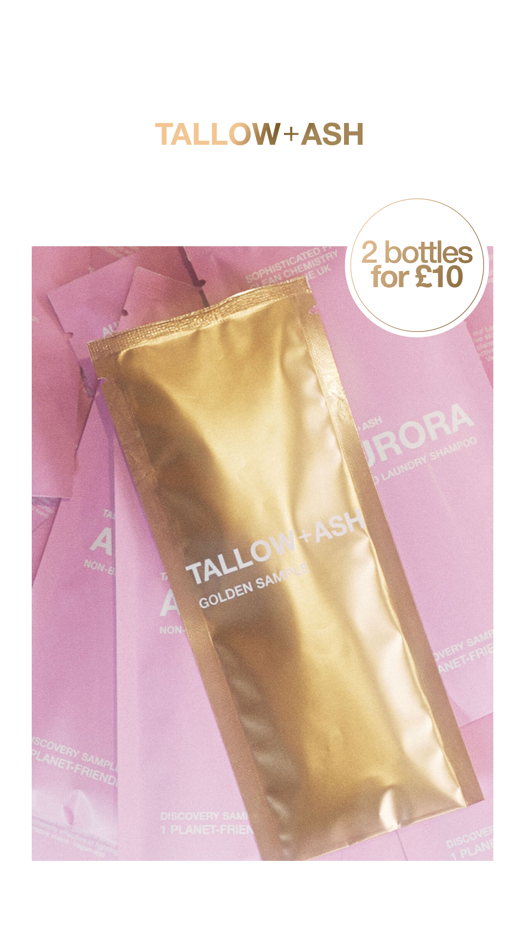 Tallow + Ash Facebook ad