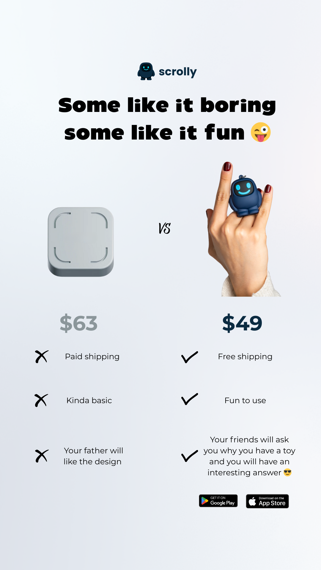 Scrolly Facebook ad
