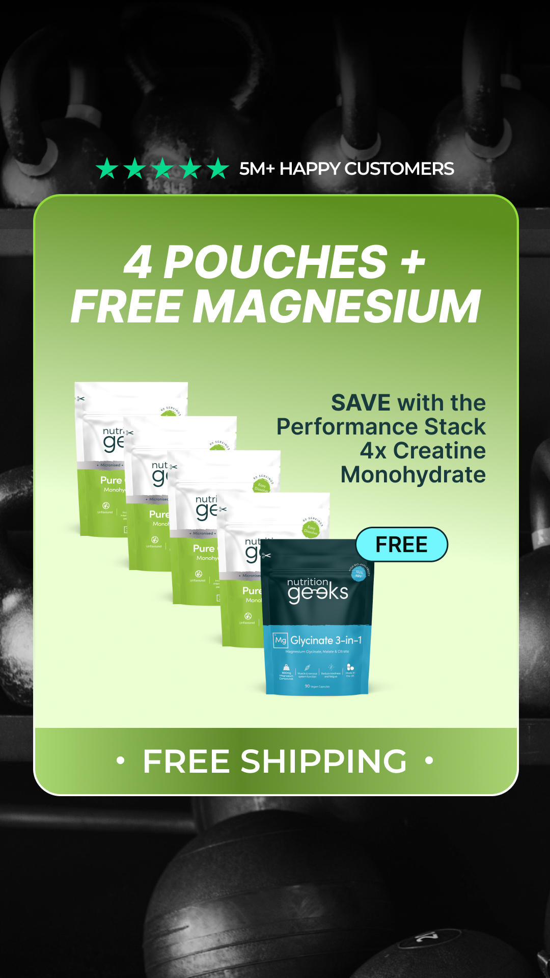 Nutrition Geeks Facebook ad