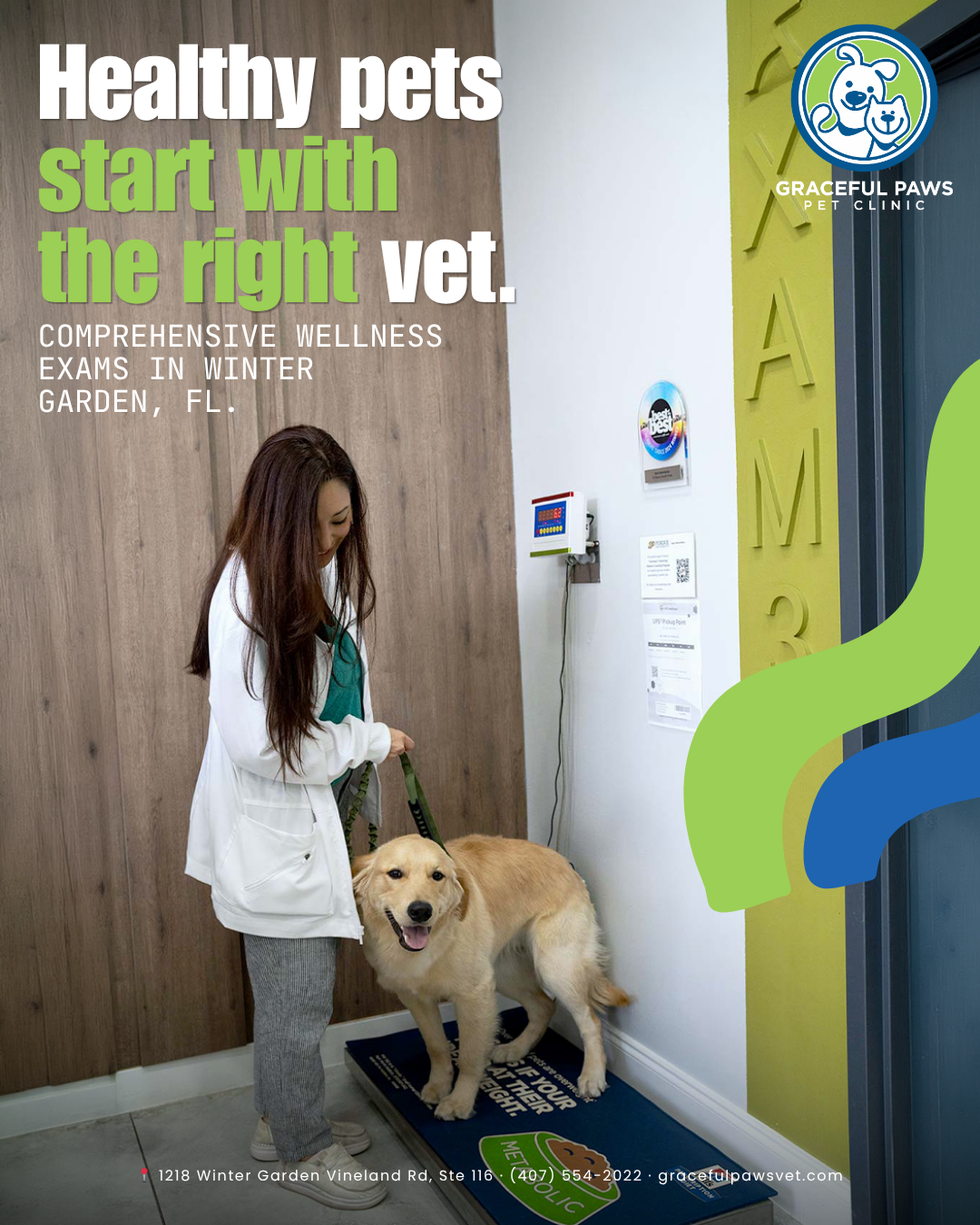Graceful Paws Pet Clinic Facebook ad