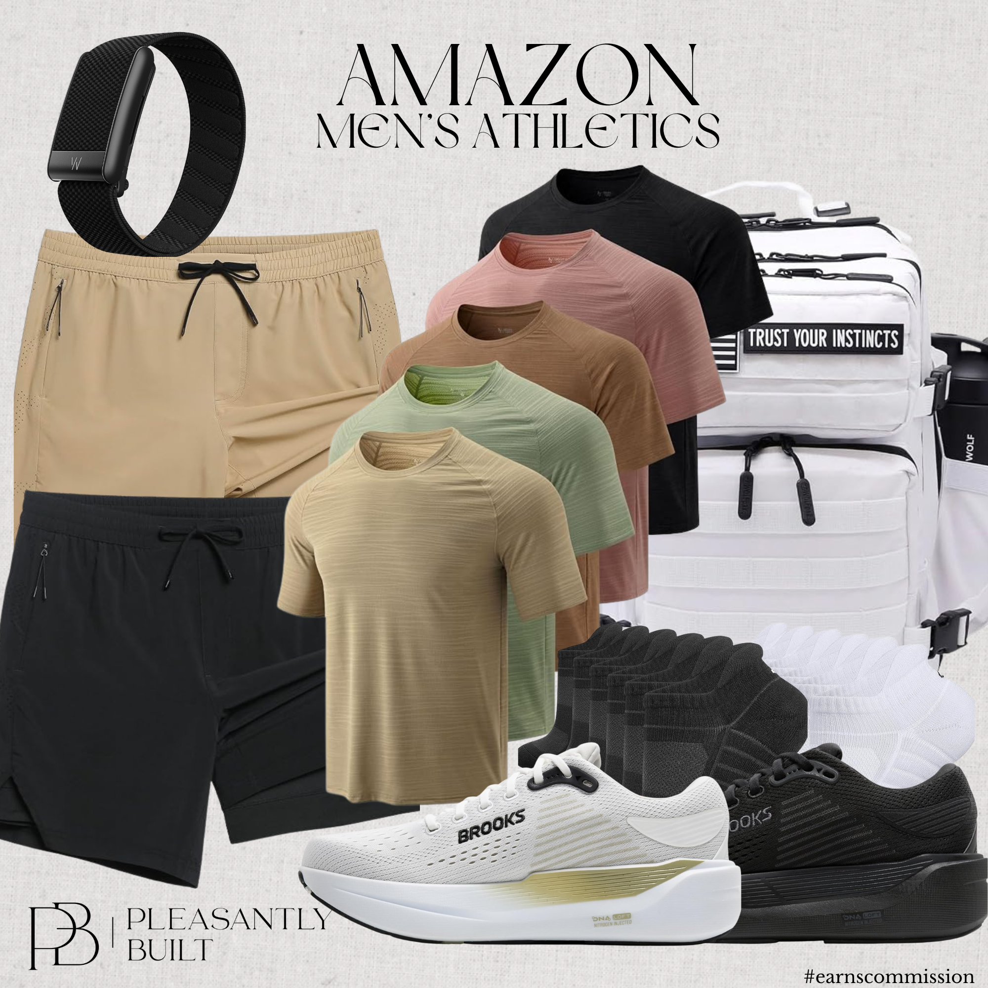 Pleasantlybuilt Facebook ad: 20+ Men Athletic Staples