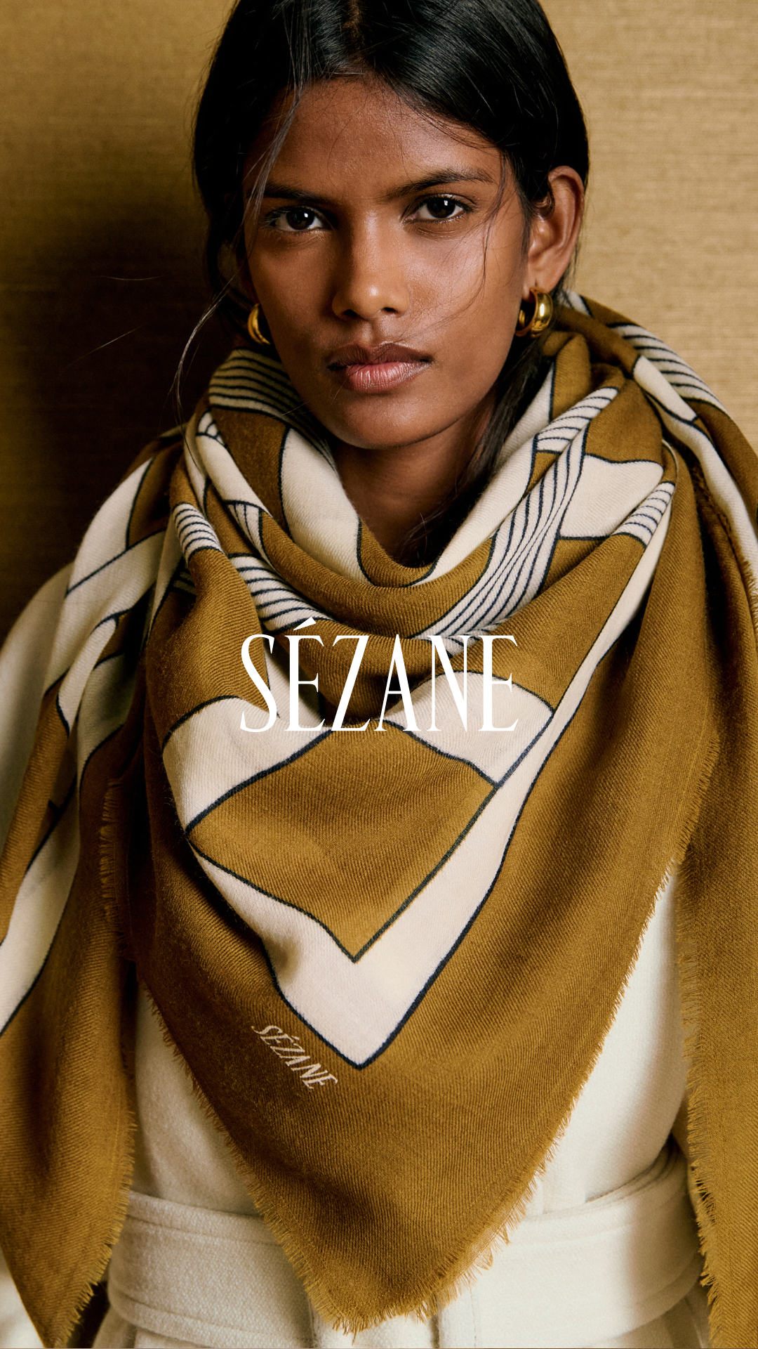 Sézane Facebook ad: Le foulard Pio