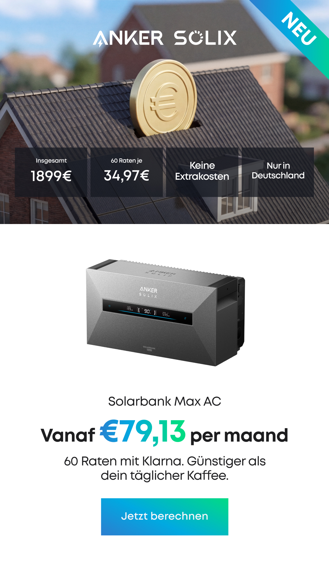Anker SOLIX Facebook ad