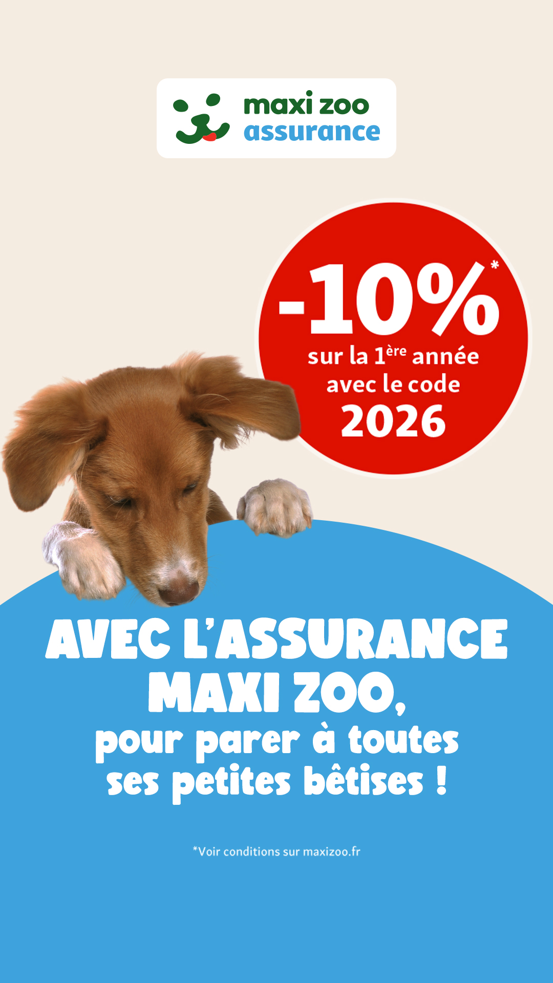 Maxi Zoo France Facebook ad