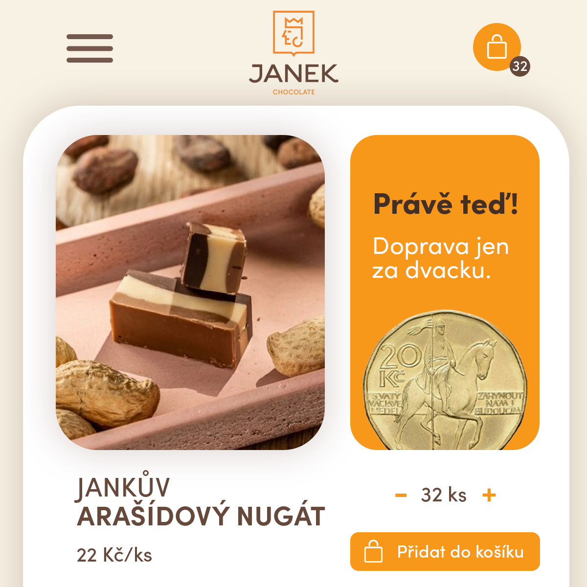 Čokoládovna JANEK Facebook ad