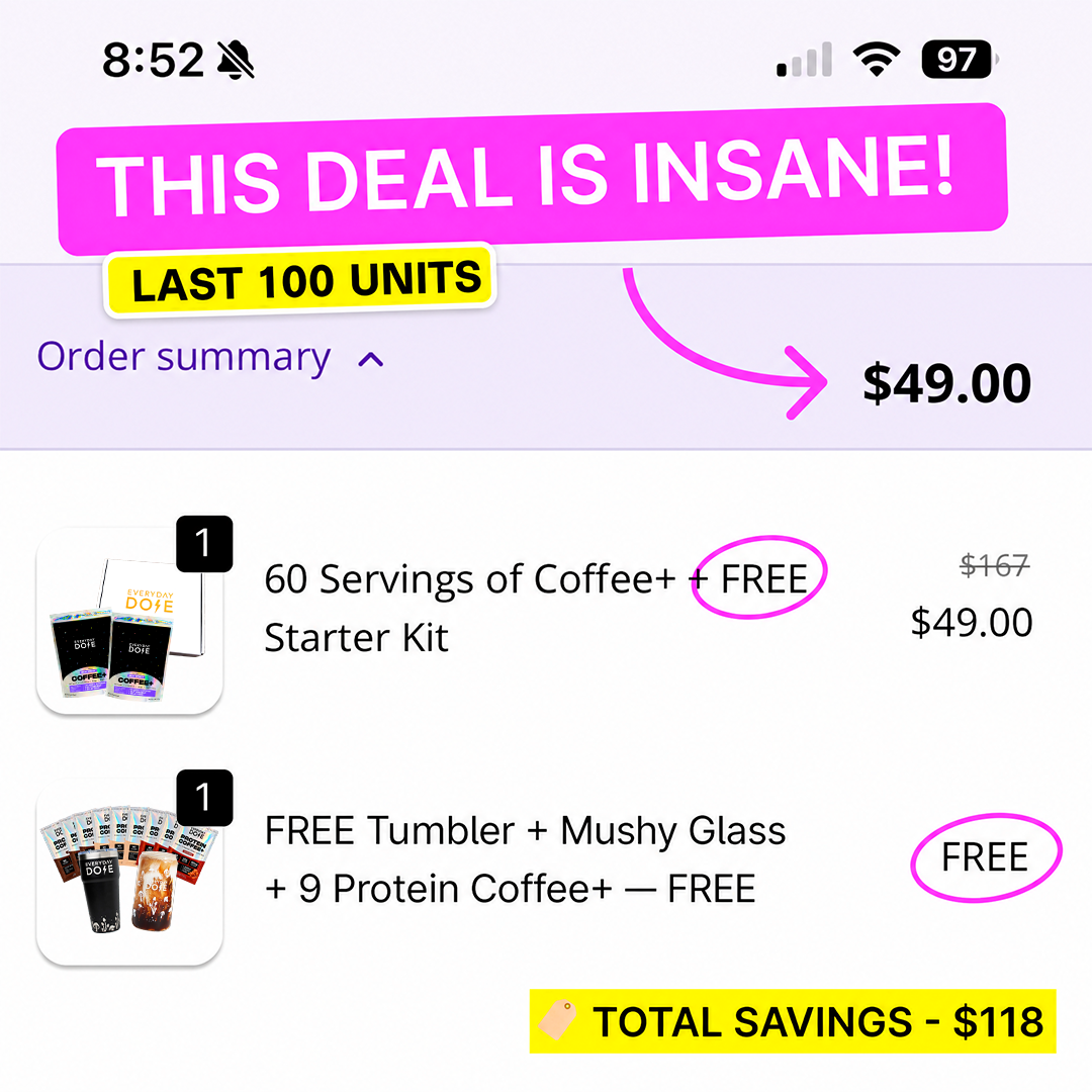 Everyday Dose Facebook ad
