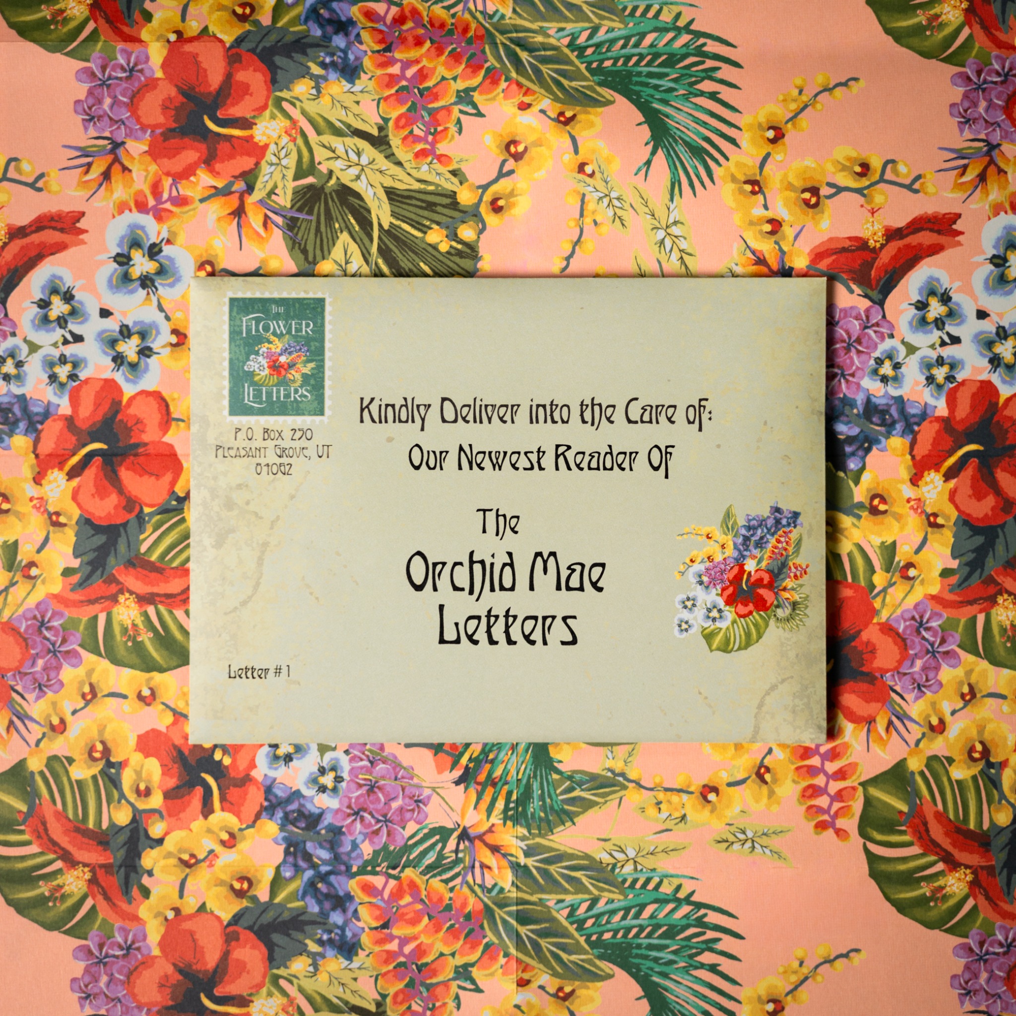 The Flower Letters Facebook ad