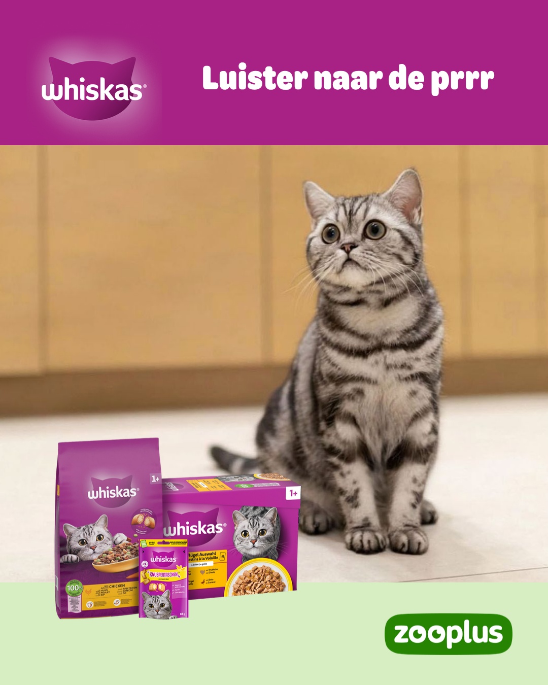 zooplus Facebook ad: WHISKAS