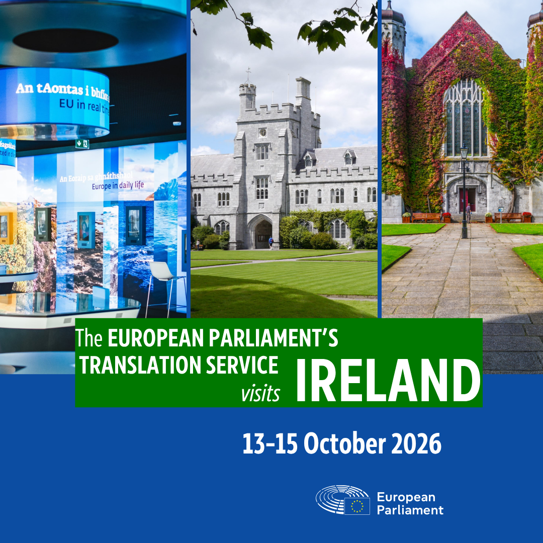 European Parliament Office in Ireland Facebook ad: EU Language Careers Event