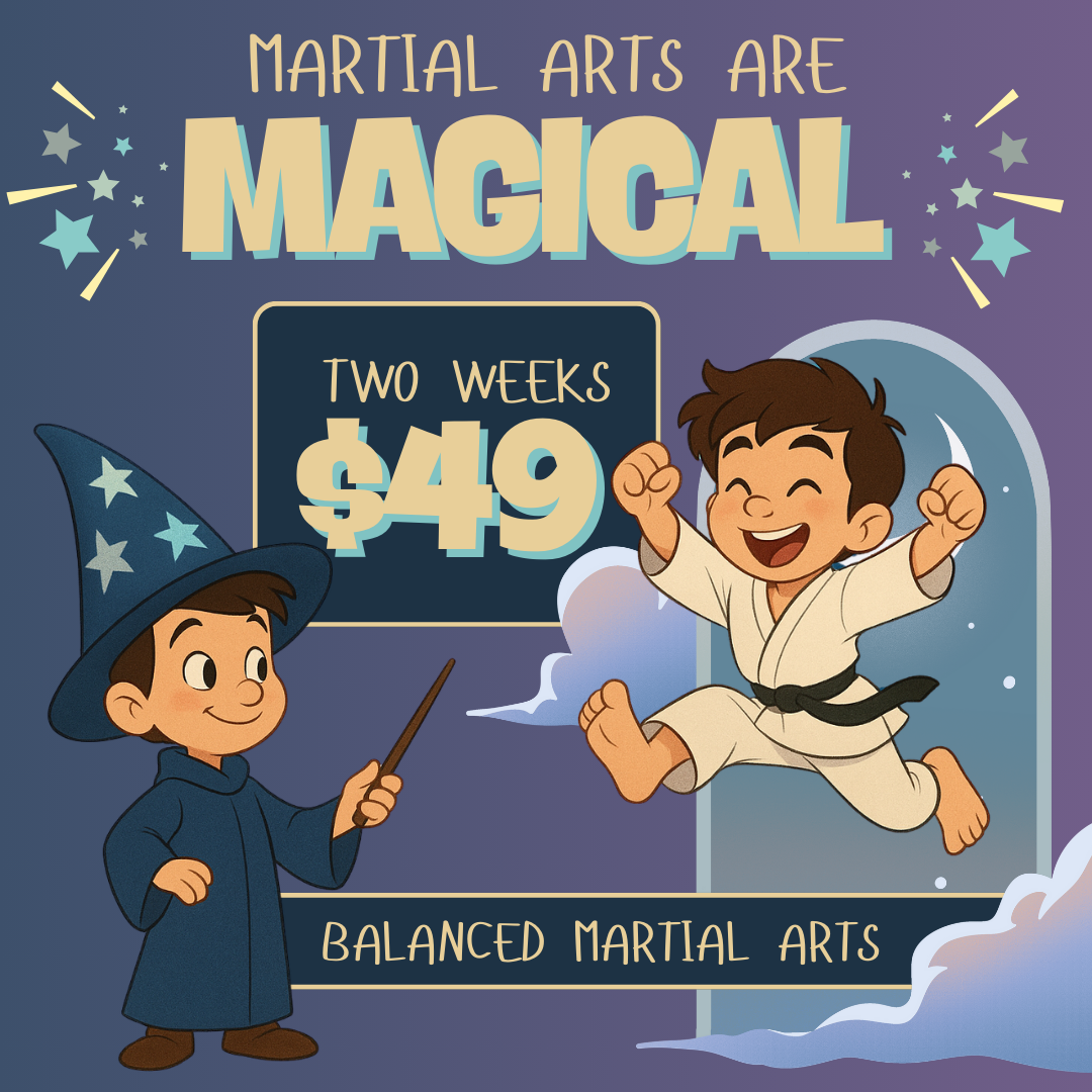 Balanced Martial Arts Facebook ad from Mar 19, 2026