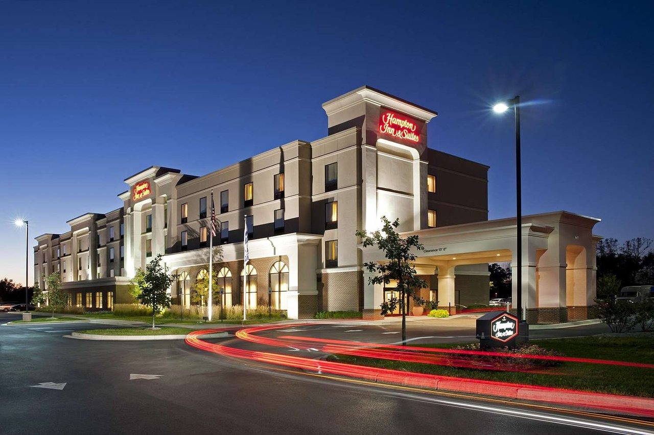 Hampton Inn & Suites Indianapolis Airport Facebook ad: Can't Get Any Closer to the Indianapolis Airport! Stay…