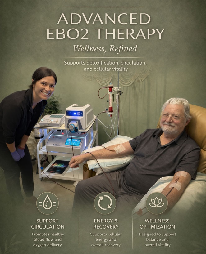 SOL IV & Wellness Facebook ad: EBO2 Therapy at Sol IV
