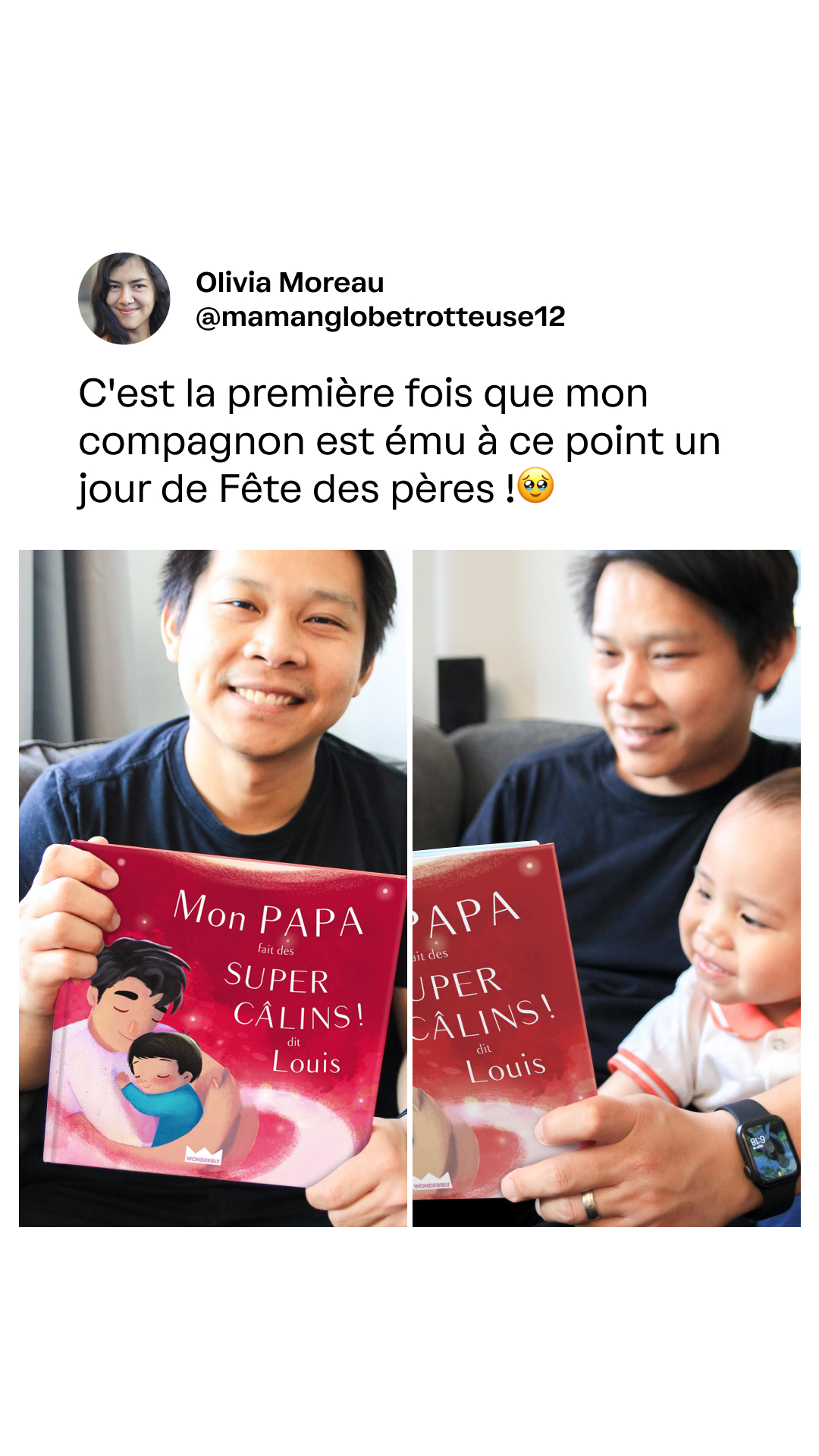 Wonderbly Facebook ad