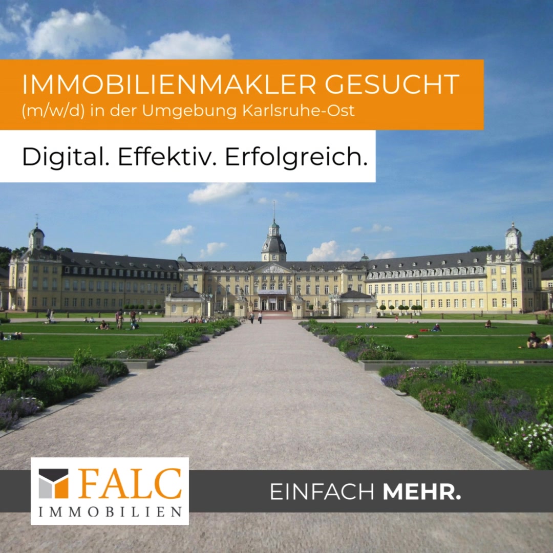 FALC Immobilien Karlsruhe-Ost Facebook ad from Feb 11, 2026