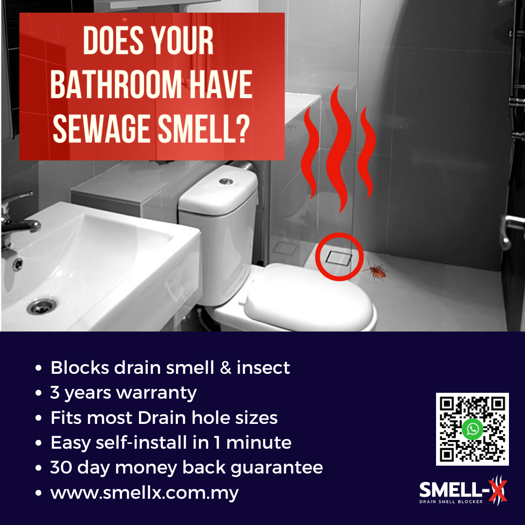 SMELL-X Facebook ad: Sewage smell is extremely toxic.