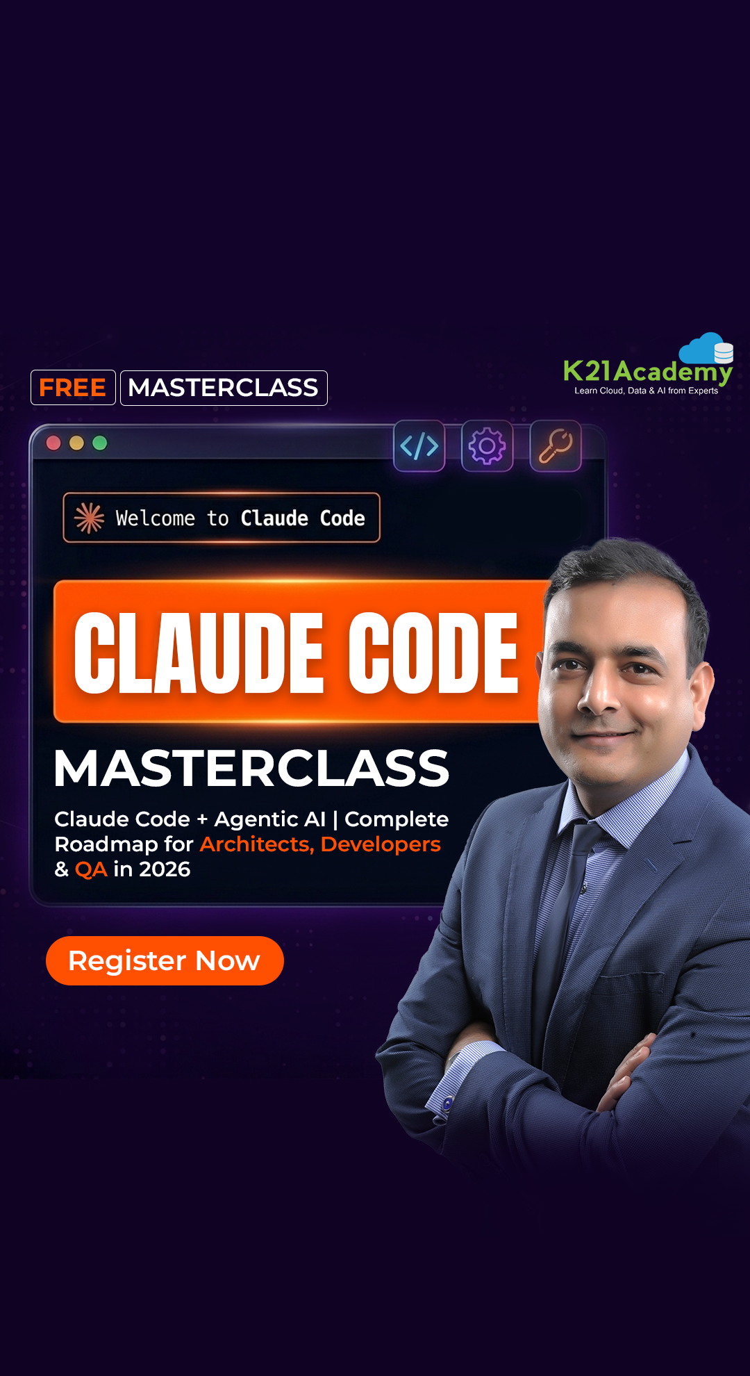 K21 Academy Facebook ad