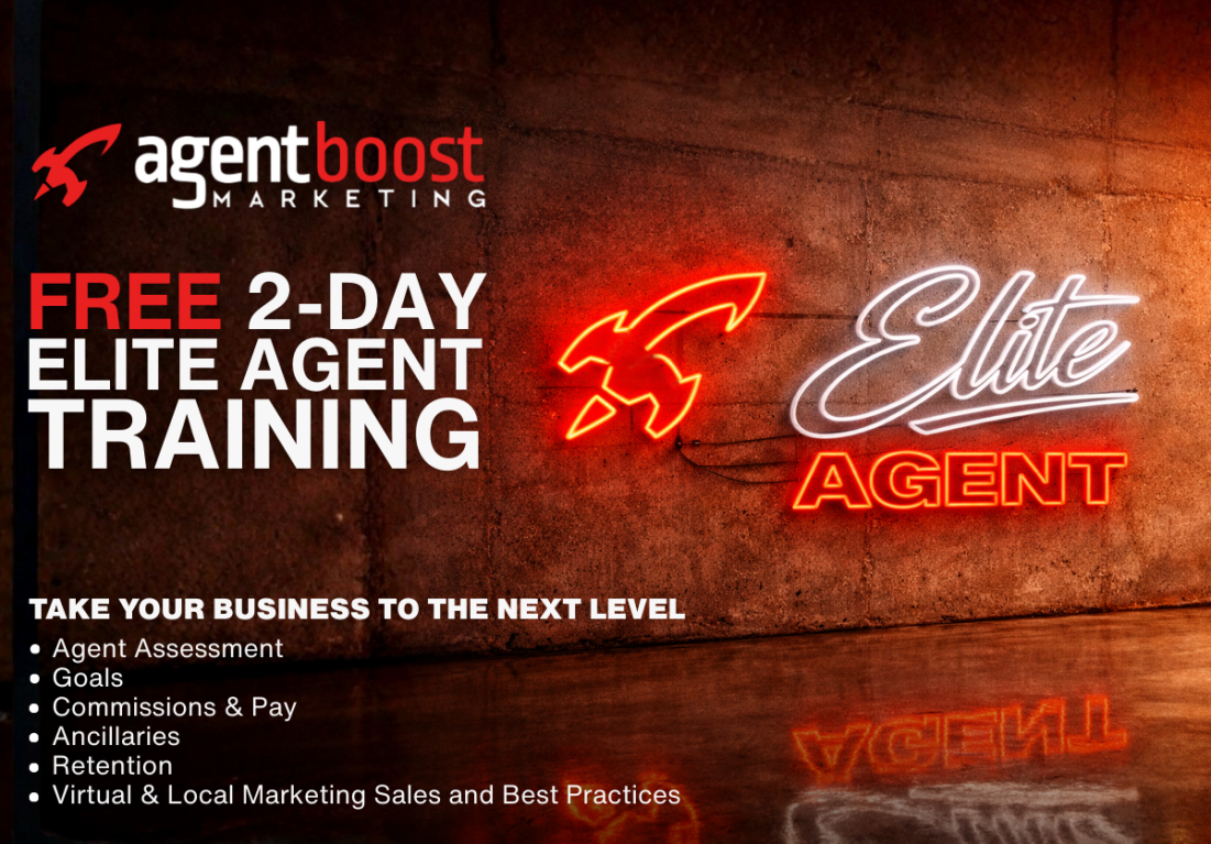 Agent Boost Marketing Facebook ad from May 6, 2026