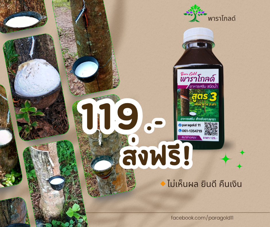 ปุ๋ยน้ำยางพารา พาราโกลด์ Facebook ad