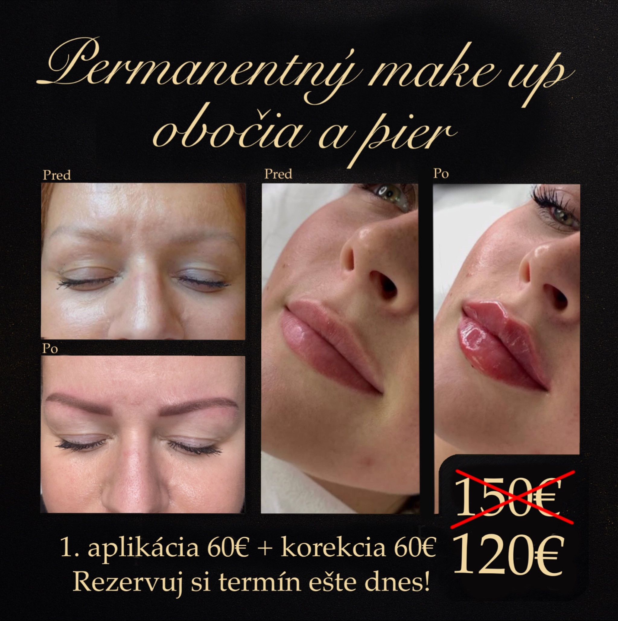 Dominika Balarová PMU Artist Facebook ad: PMU obočia a pier