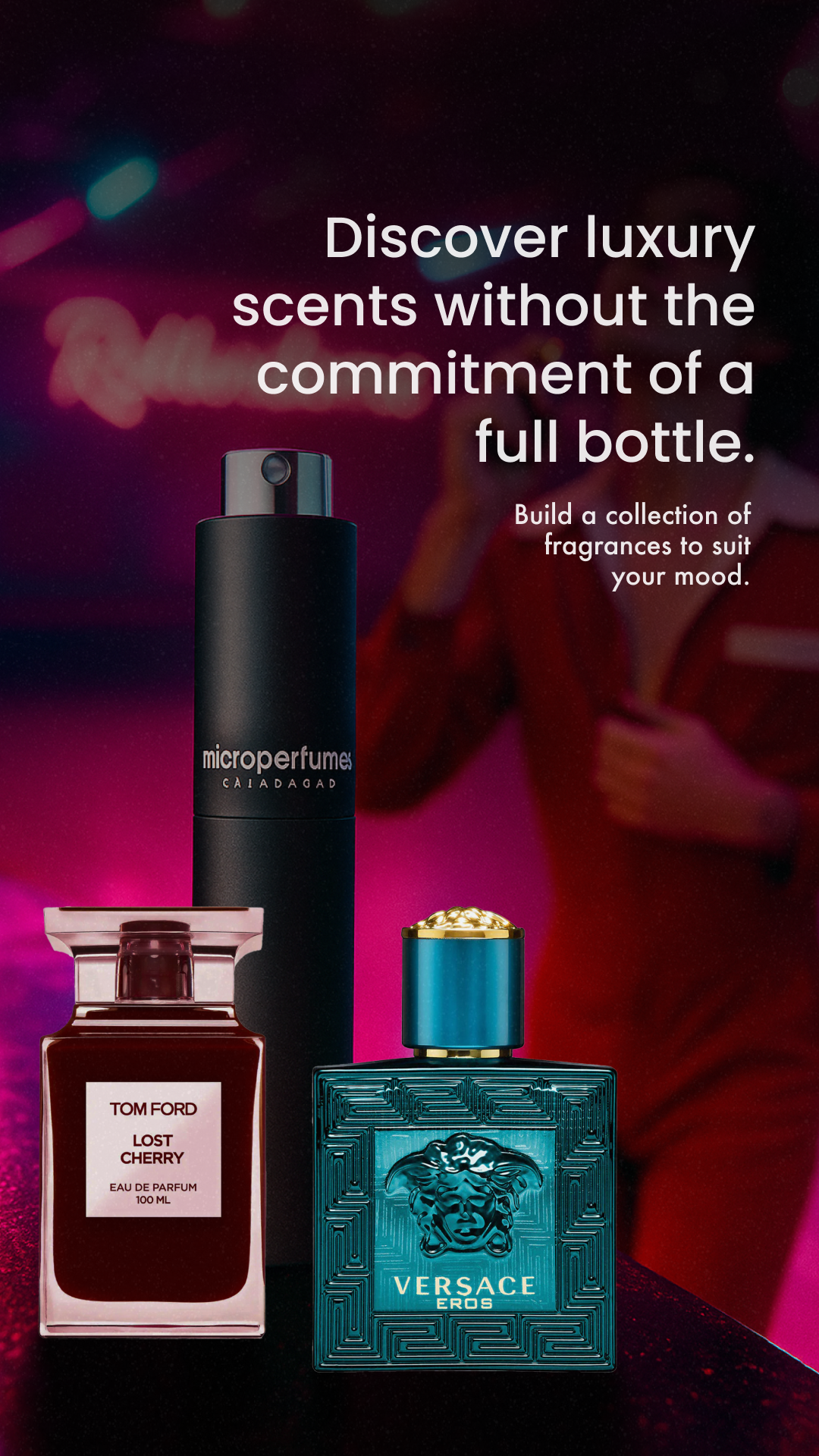 MicroPerfumes Facebook ad