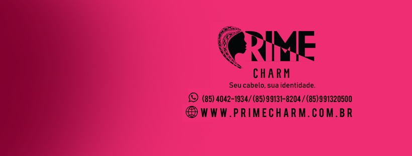 Prime Charm Facebook ad: Loja Prime Charm - Seu cabelo, sua identidade.