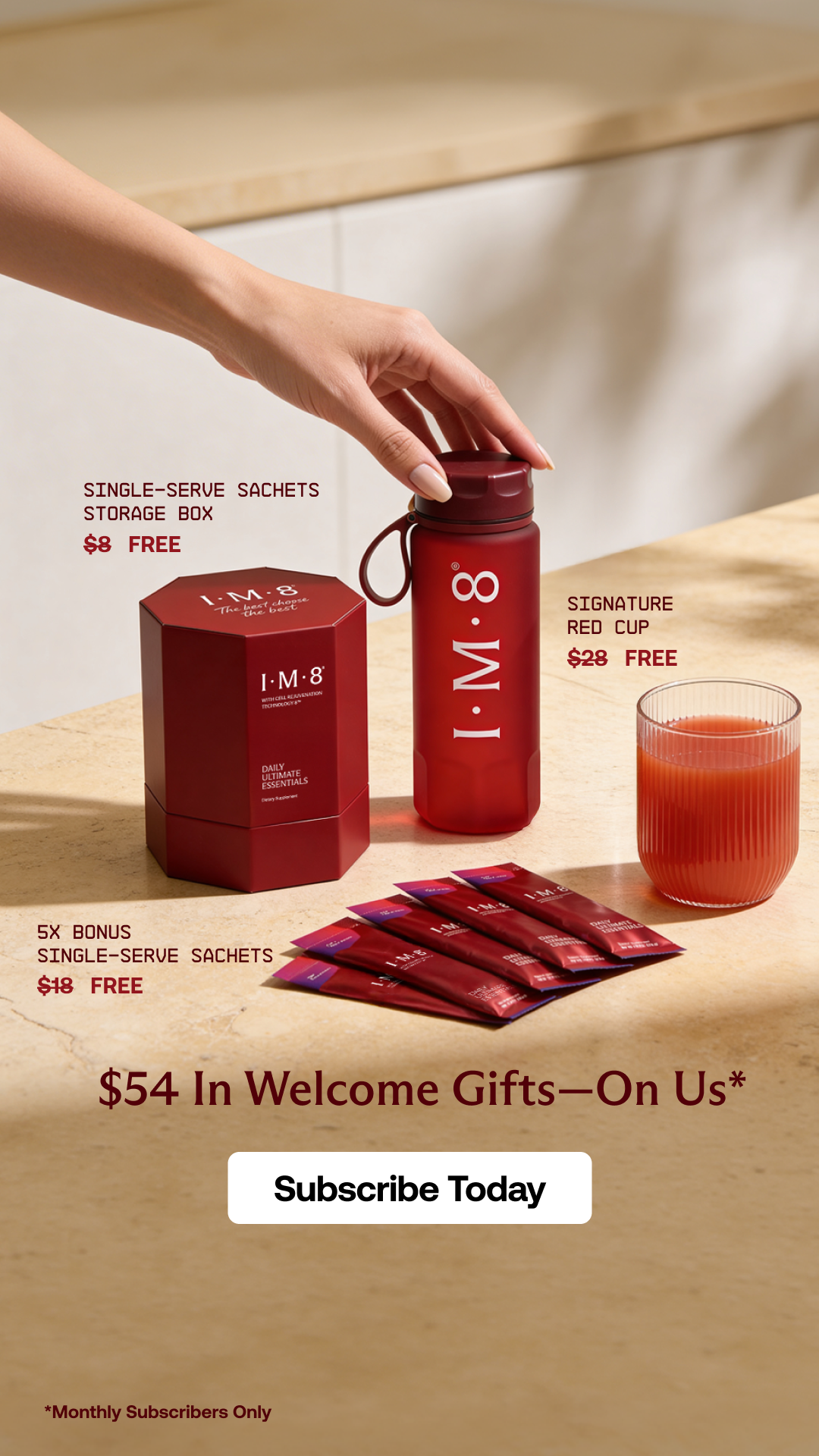 IM8 Health Facebook ad