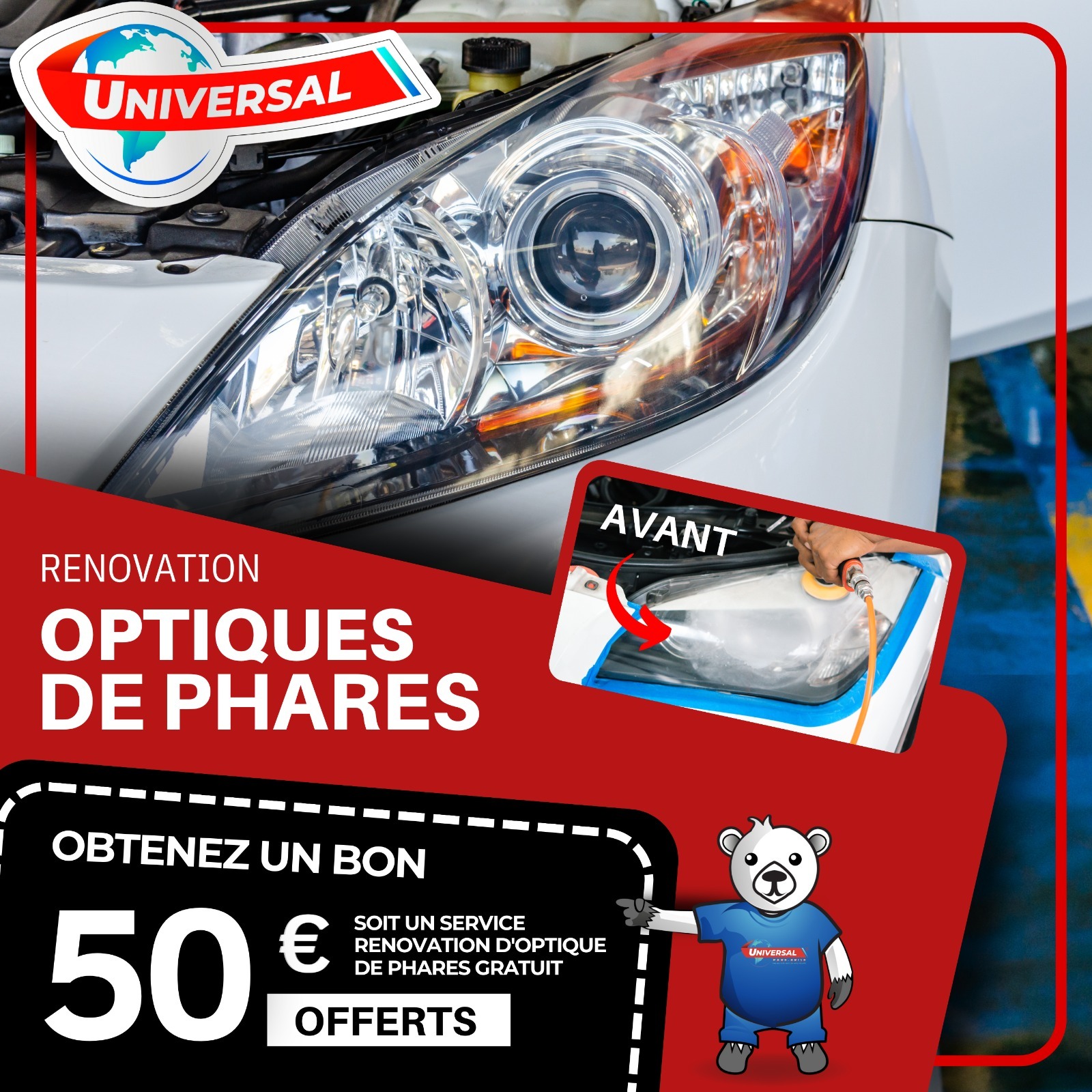 Universal Pare-Brise Annecy Facebook ad