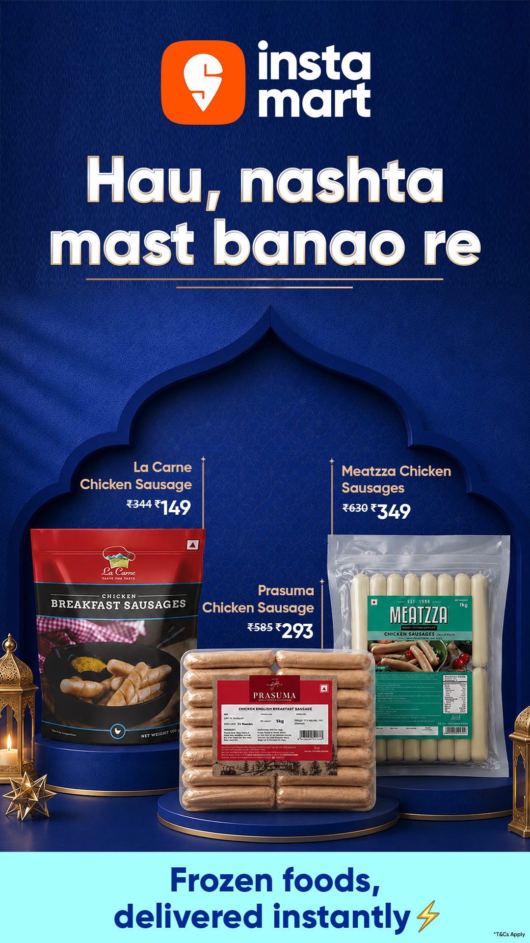 Swiggy Instamart Facebook ad