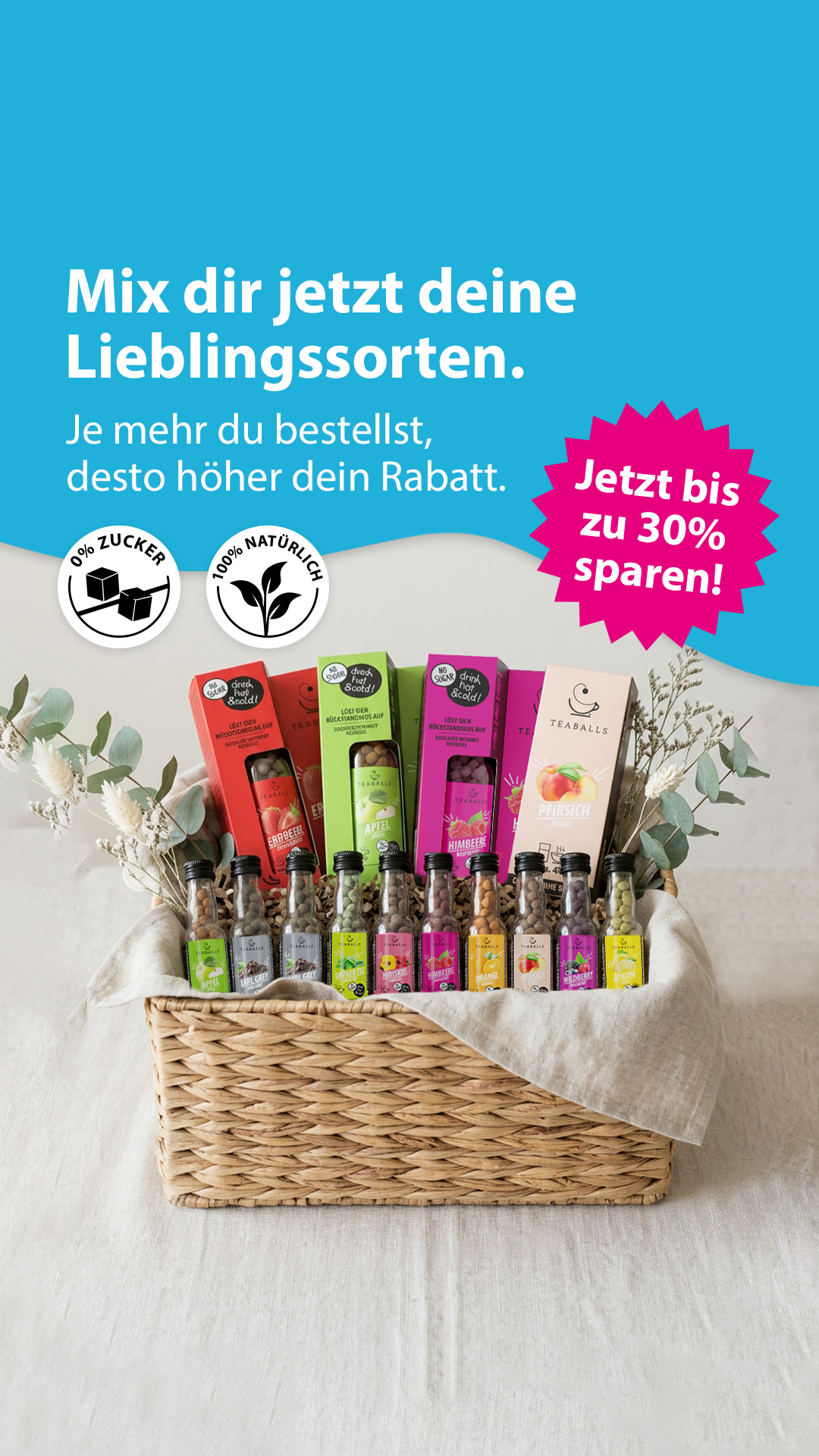 Teaballs Facebook ad