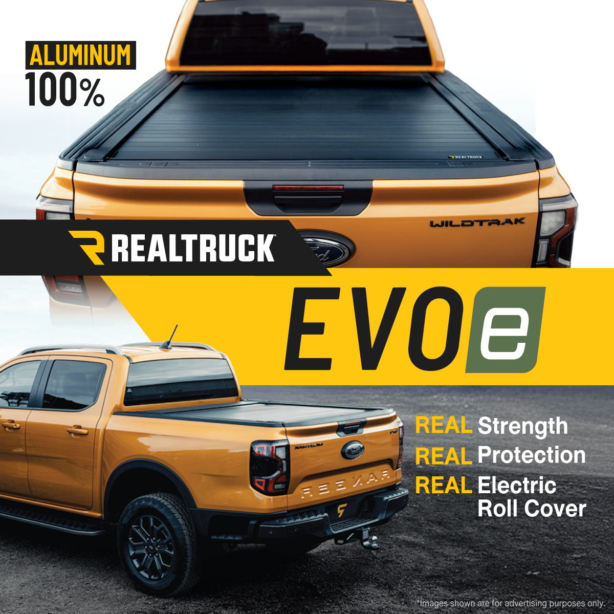 RealTruck Indonesia Facebook ad: The EVOe Electric Roll Cover from RealTruck