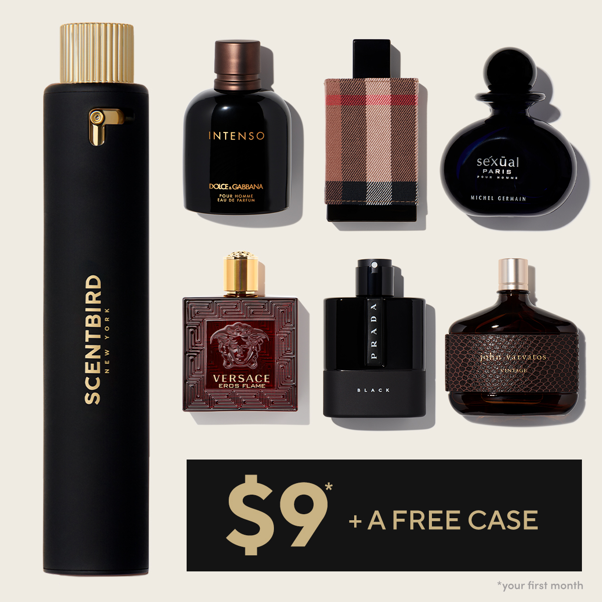 Scentbird Facebook ad