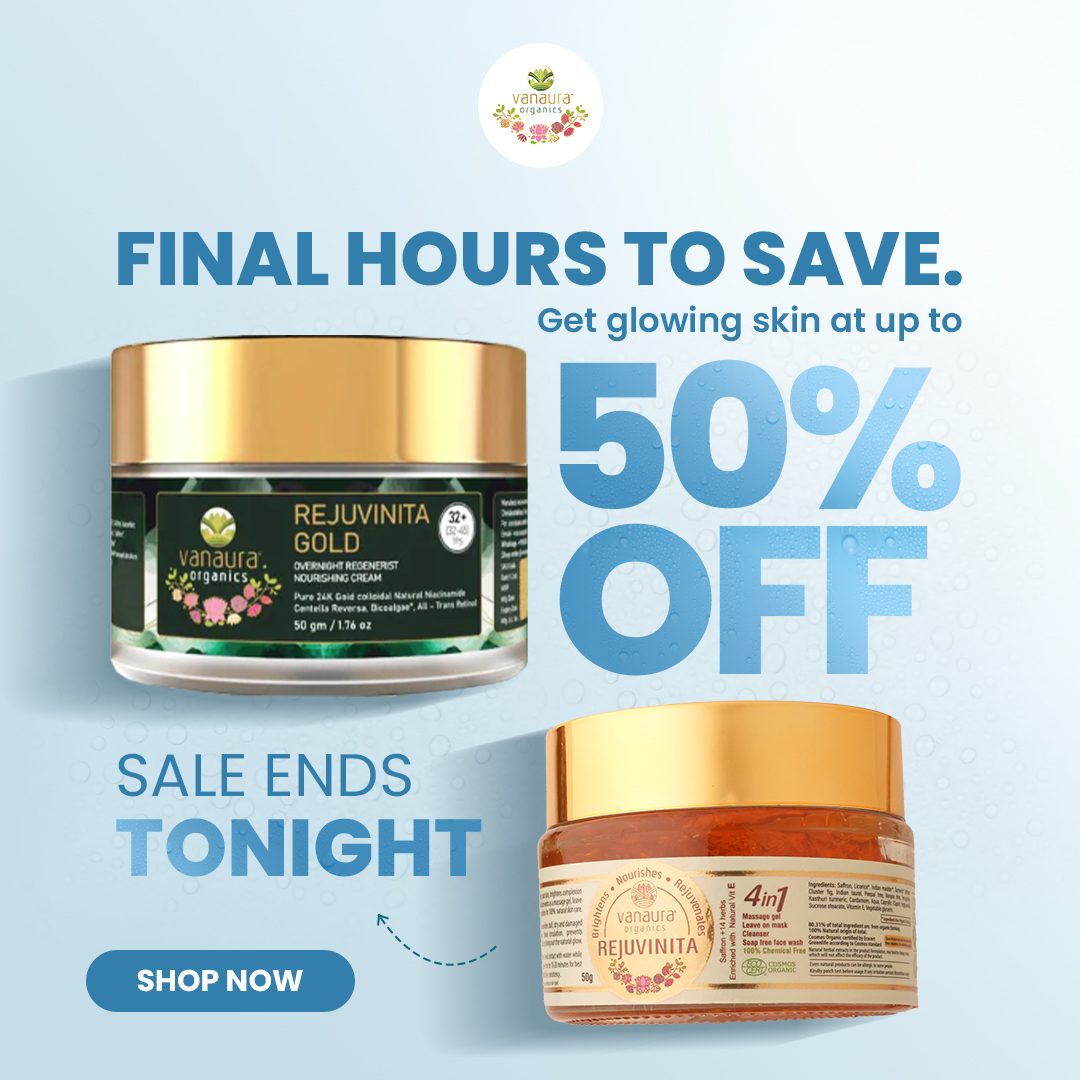 Vanaura Organics - Experience the Essence of Ayurveda Facebook ad