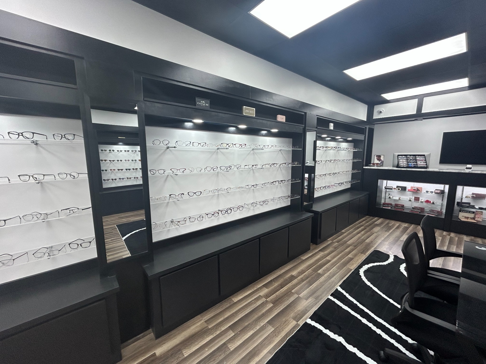 Lens & Luxe Facebook ad: Now OPEN!