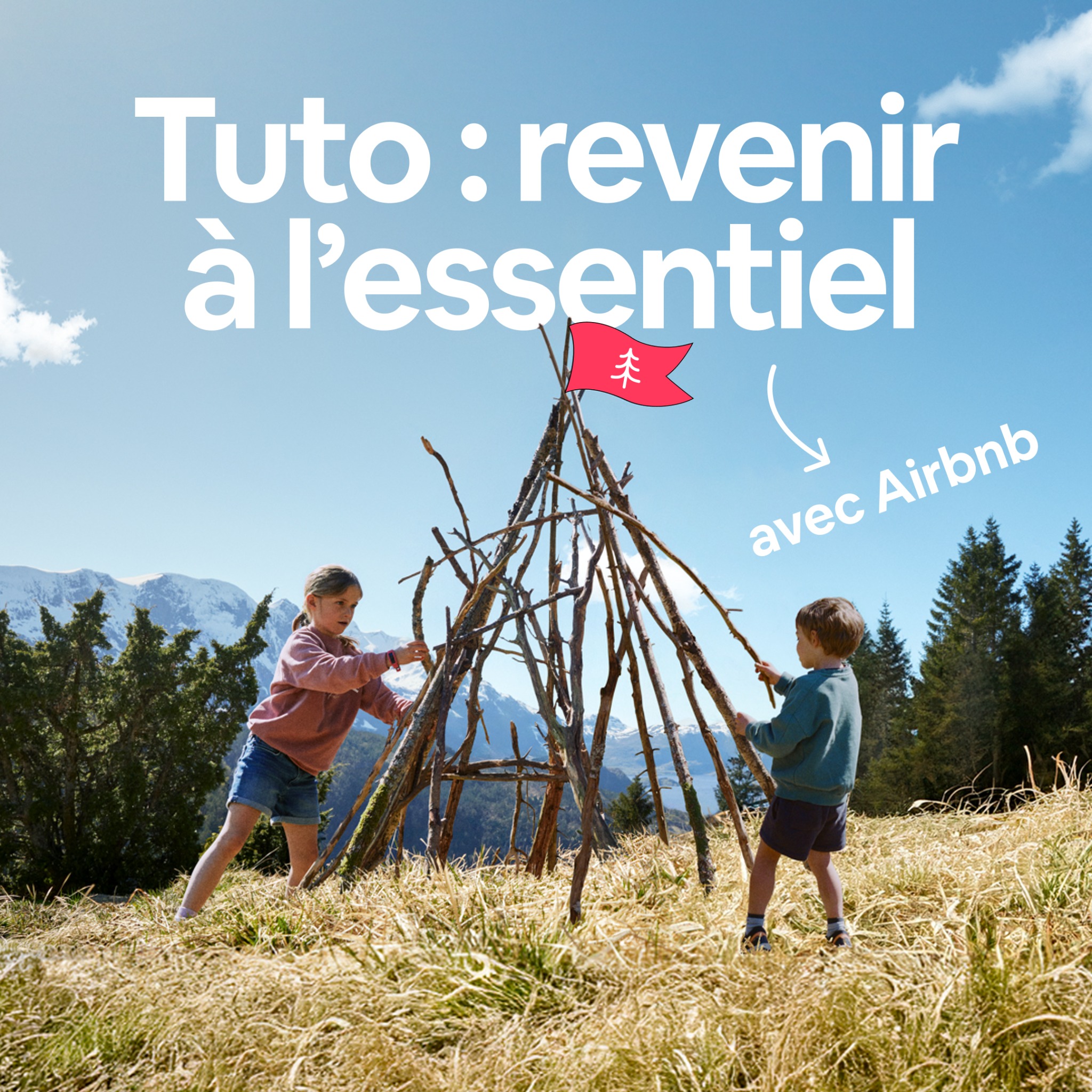 Airbnb Facebook ad