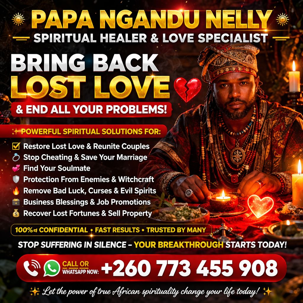 BaBa Ngandu Nelly Facebook ad: RELATIONSHIP PROBLEMS? BAD LUCK?