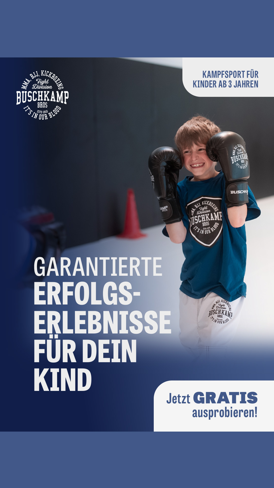 Buschkampbros Kampfsportschule Facebook ad