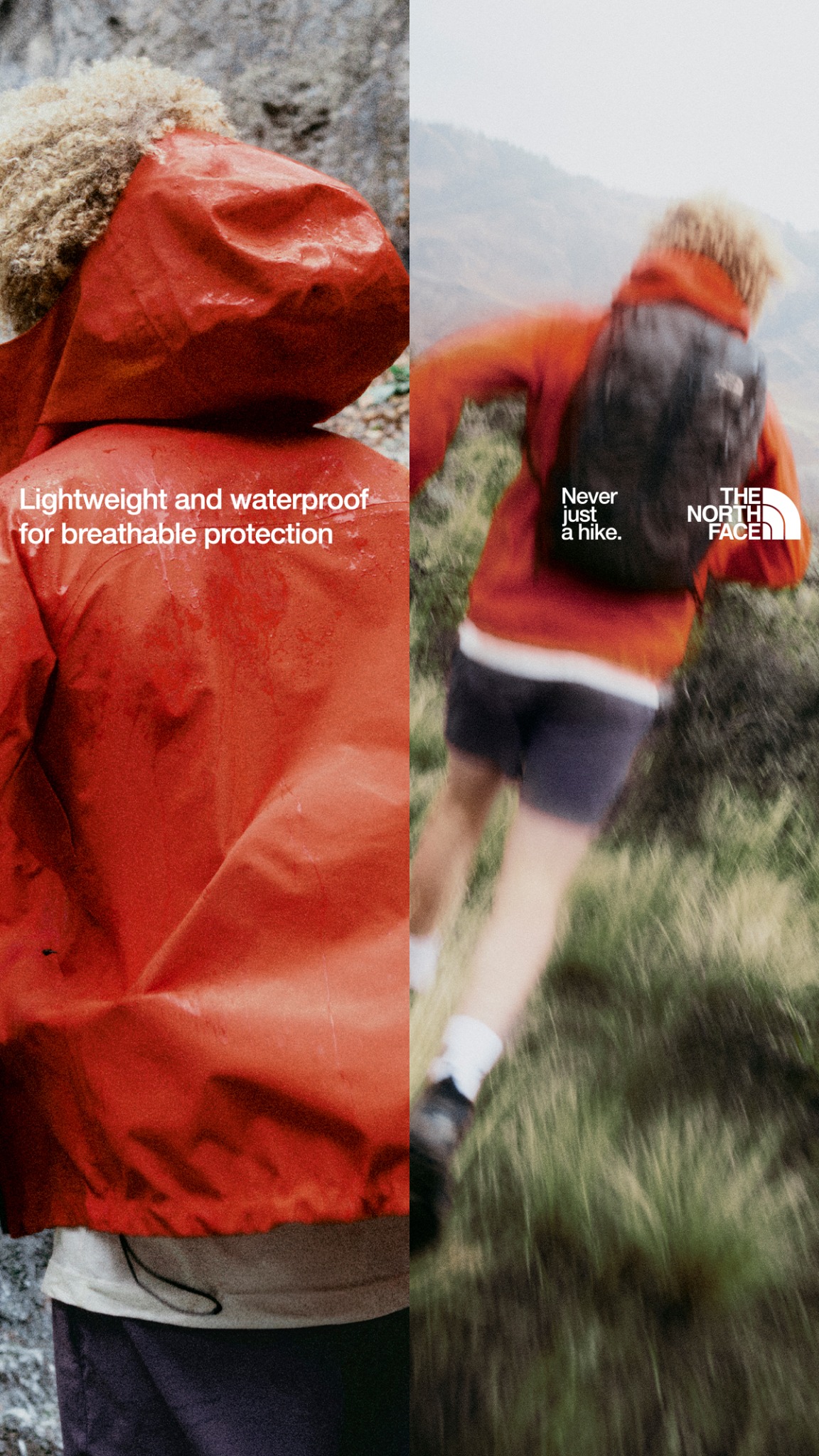 The North Face Facebook ad