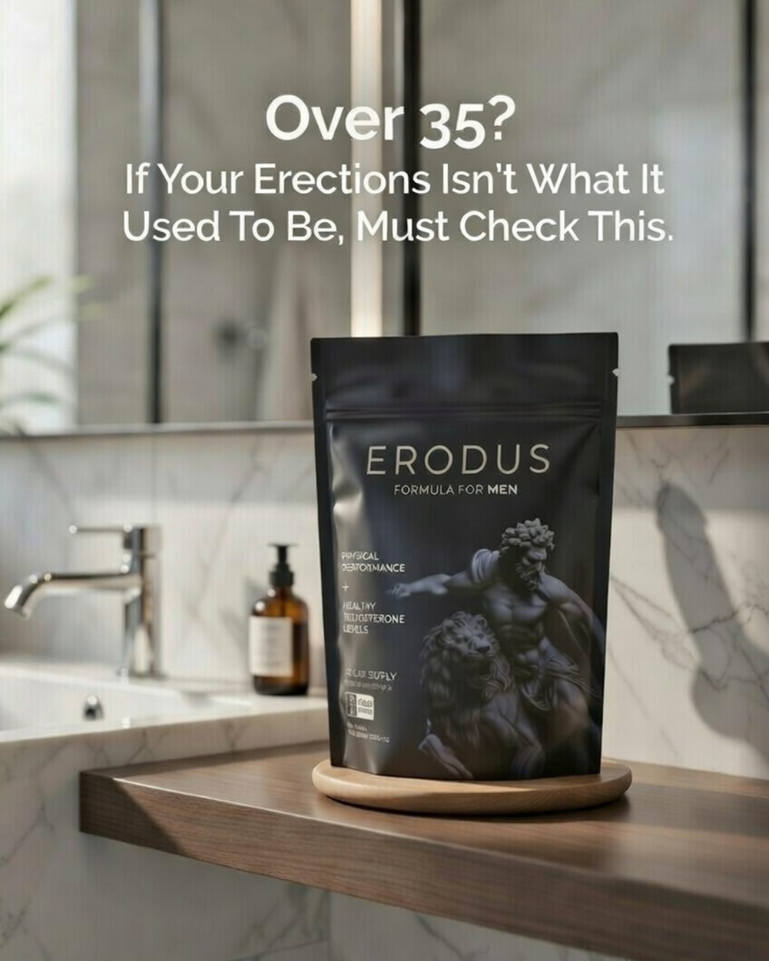 Erodus Formula For Men Facebook ad