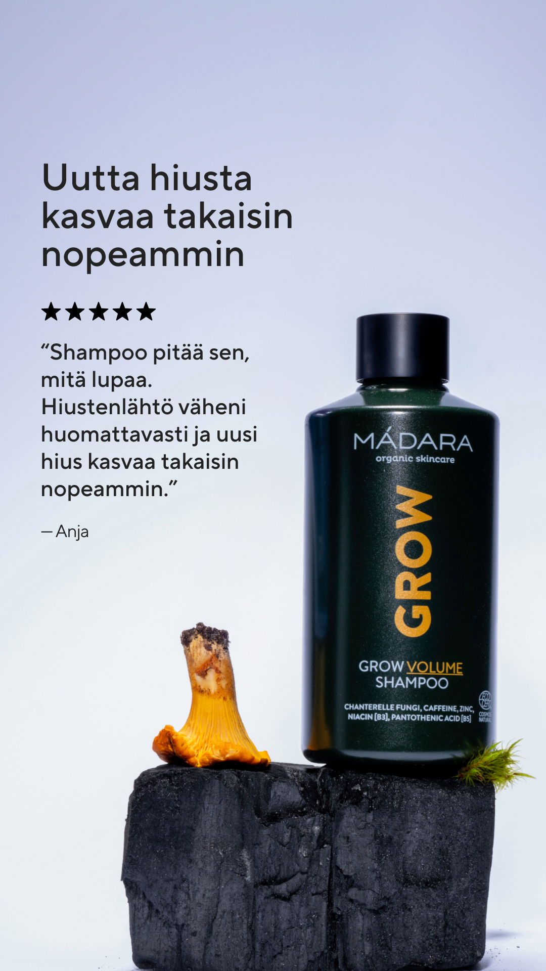 Mádara Organic Skincare Facebook ad