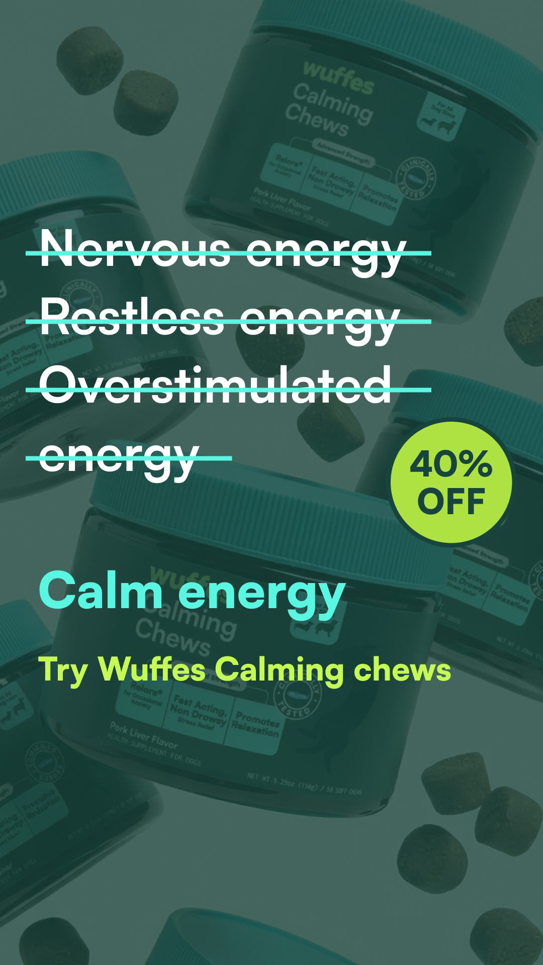 Wuffes Facebook ad