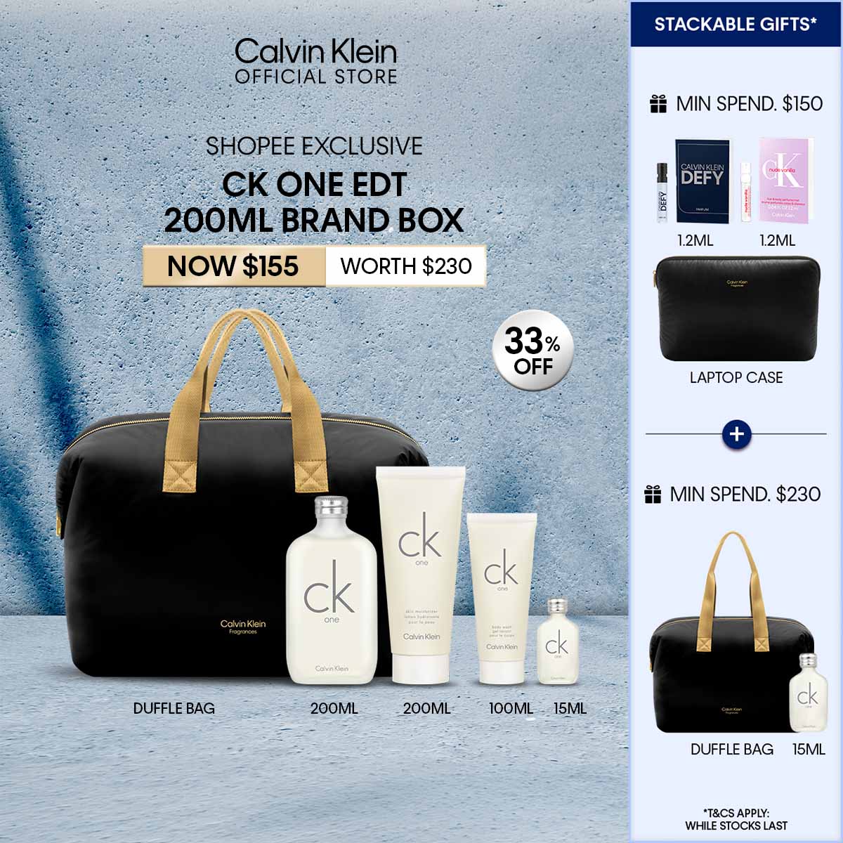 Calvin Klein Facebook ad