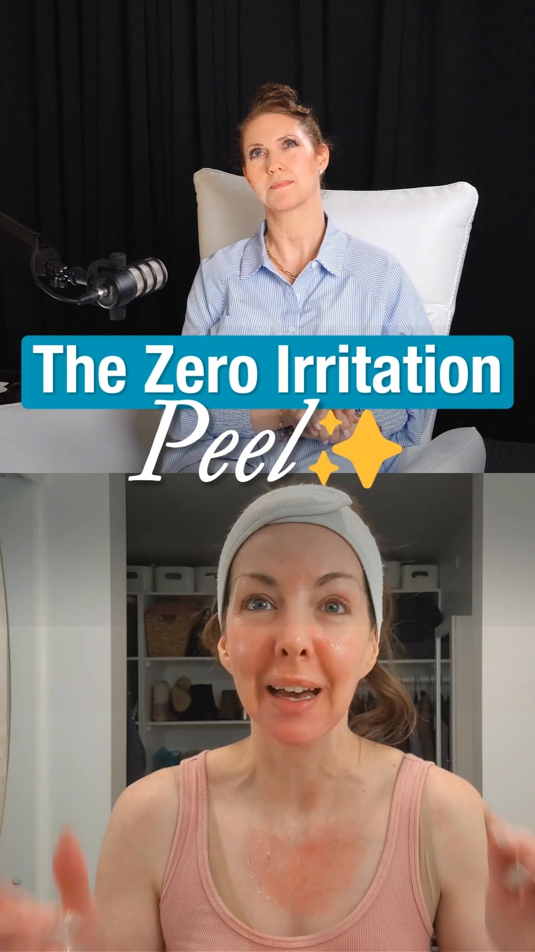 Platinum Skin Care Facebook ad: Take the free Peel Finder Quiz.