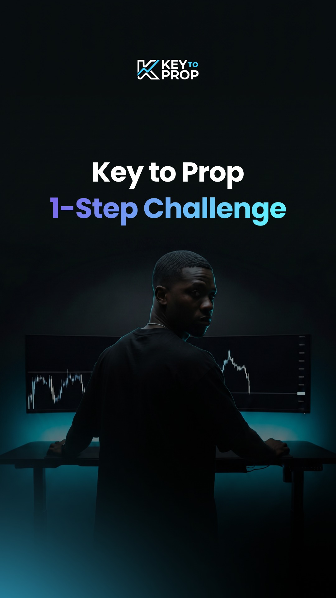 Keytoprop Facebook ad: Prove your trading skills with a powerful Prop Firm