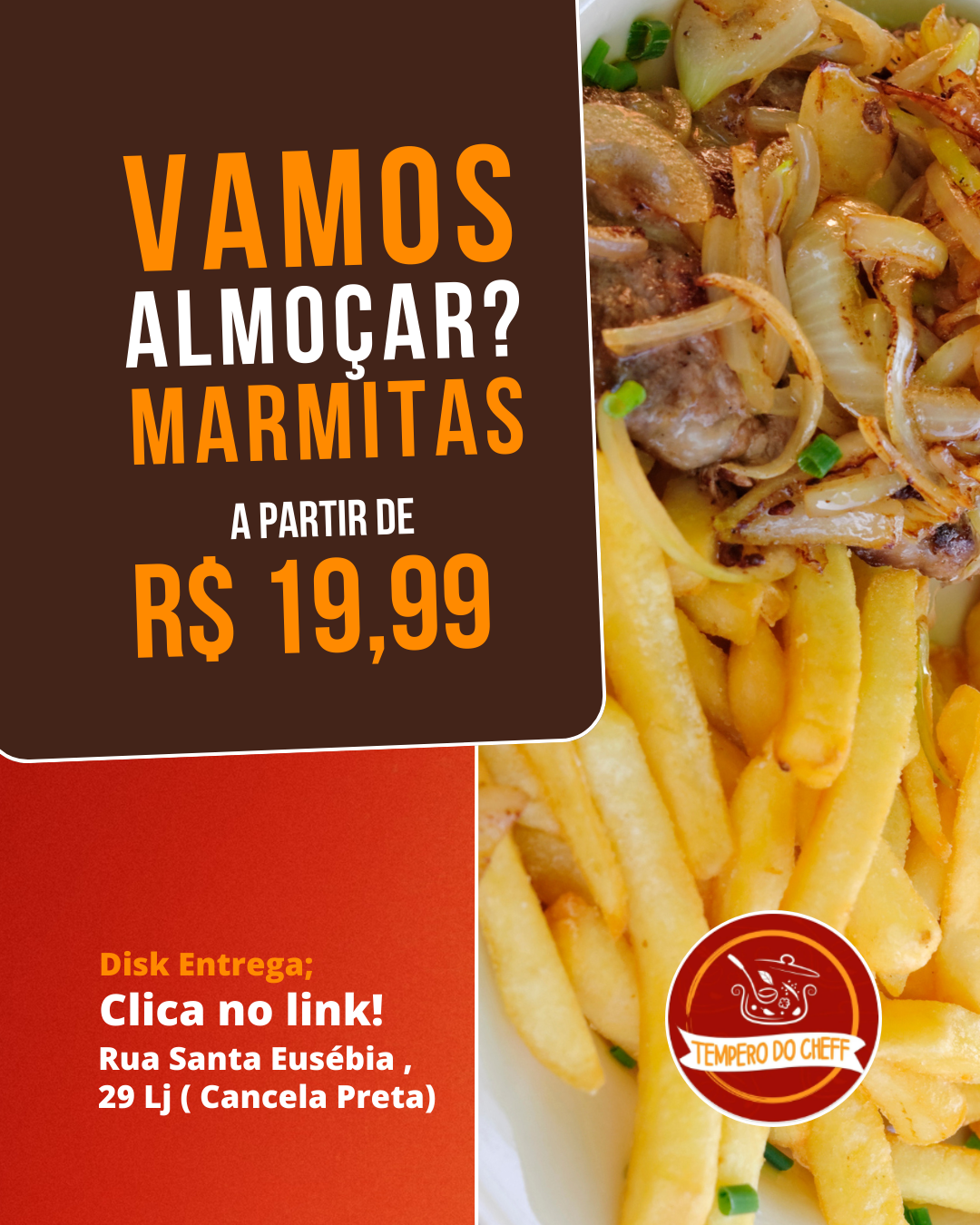 Tempero do Chef Facebook ad from May 28, 2026