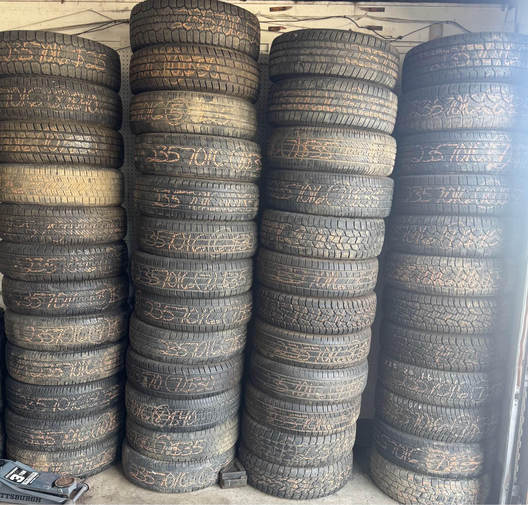 Michael Miracle Facebook ad: USED TIRE SALE FULL MATCHING SETS ONLY UPDATED 07/09