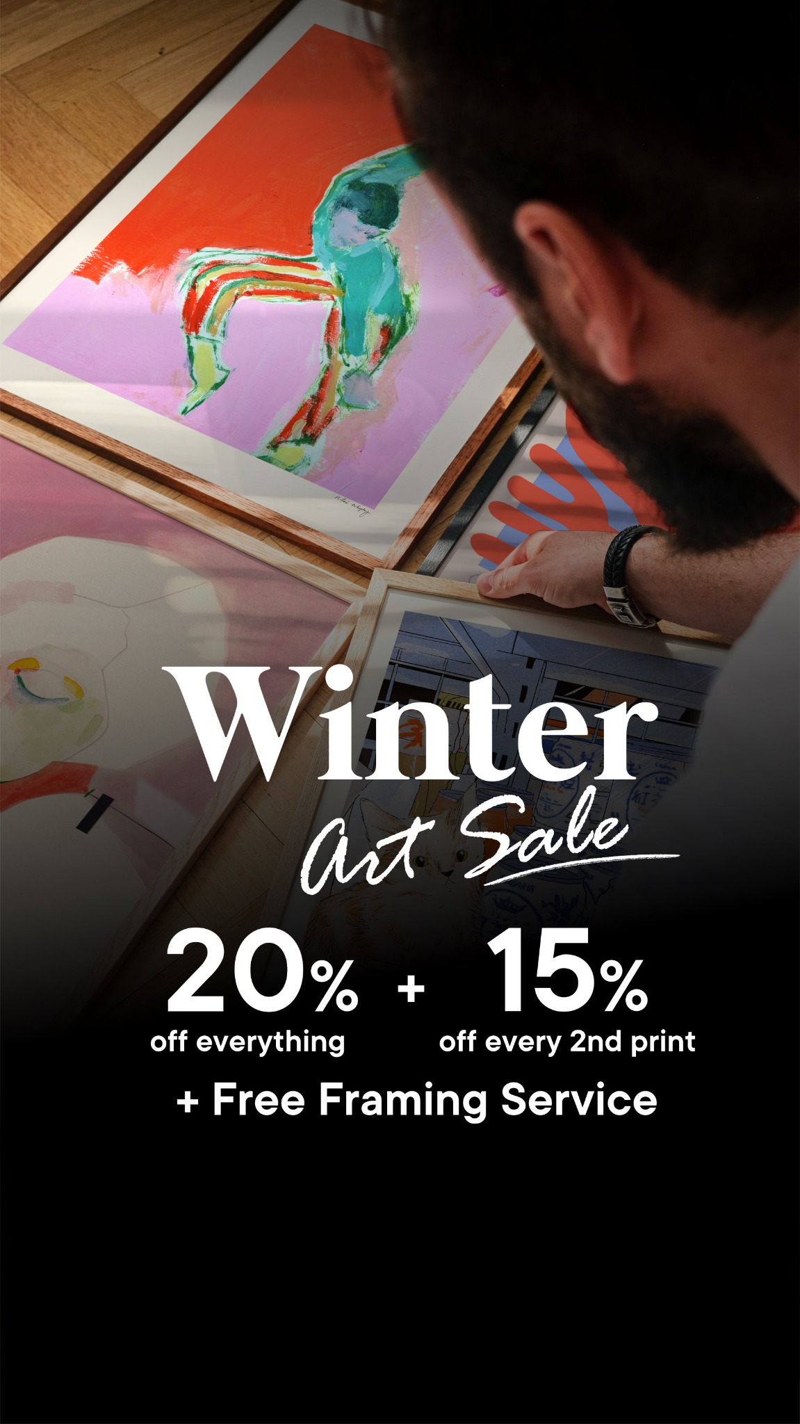 PSTR studio Facebook ad