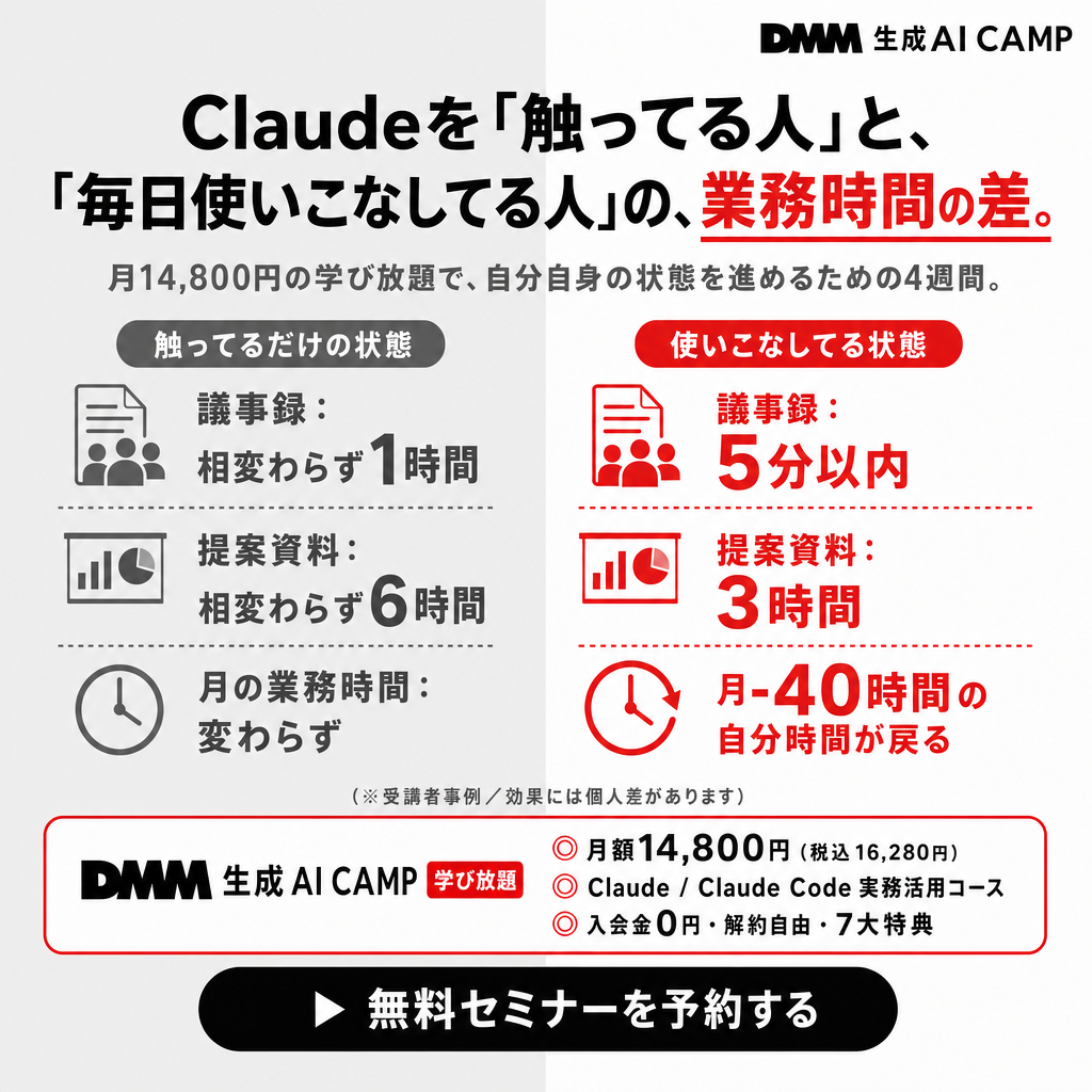 生成AI教育Labo Facebook ad: 生成AI学ぶならここ