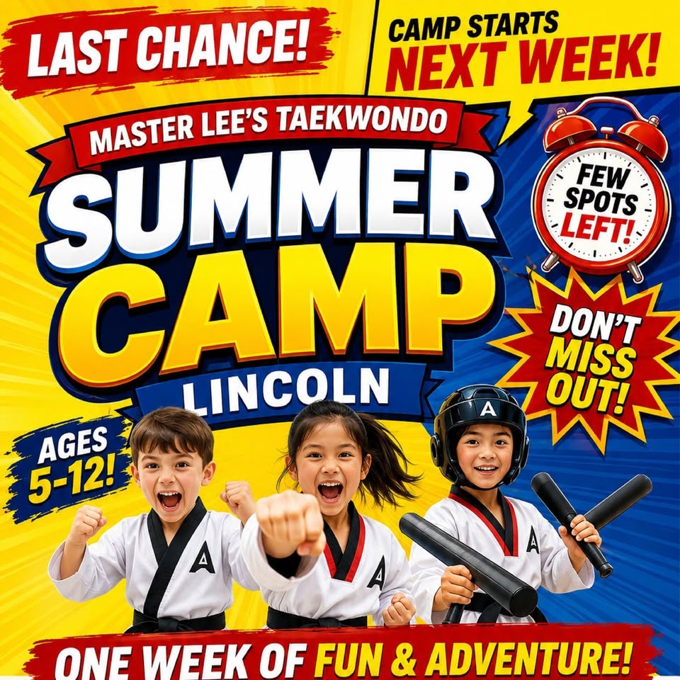 Master Lee's Taekwondo - Lincoln,NE Facebook ad: Master Lee's Taekwondo(Lincoln/Omaha) Martial Arts School