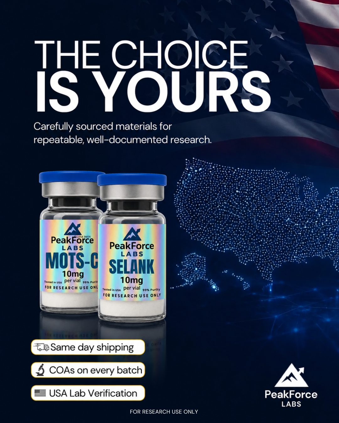 Peak Force Facebook ad: Explore The Lineup