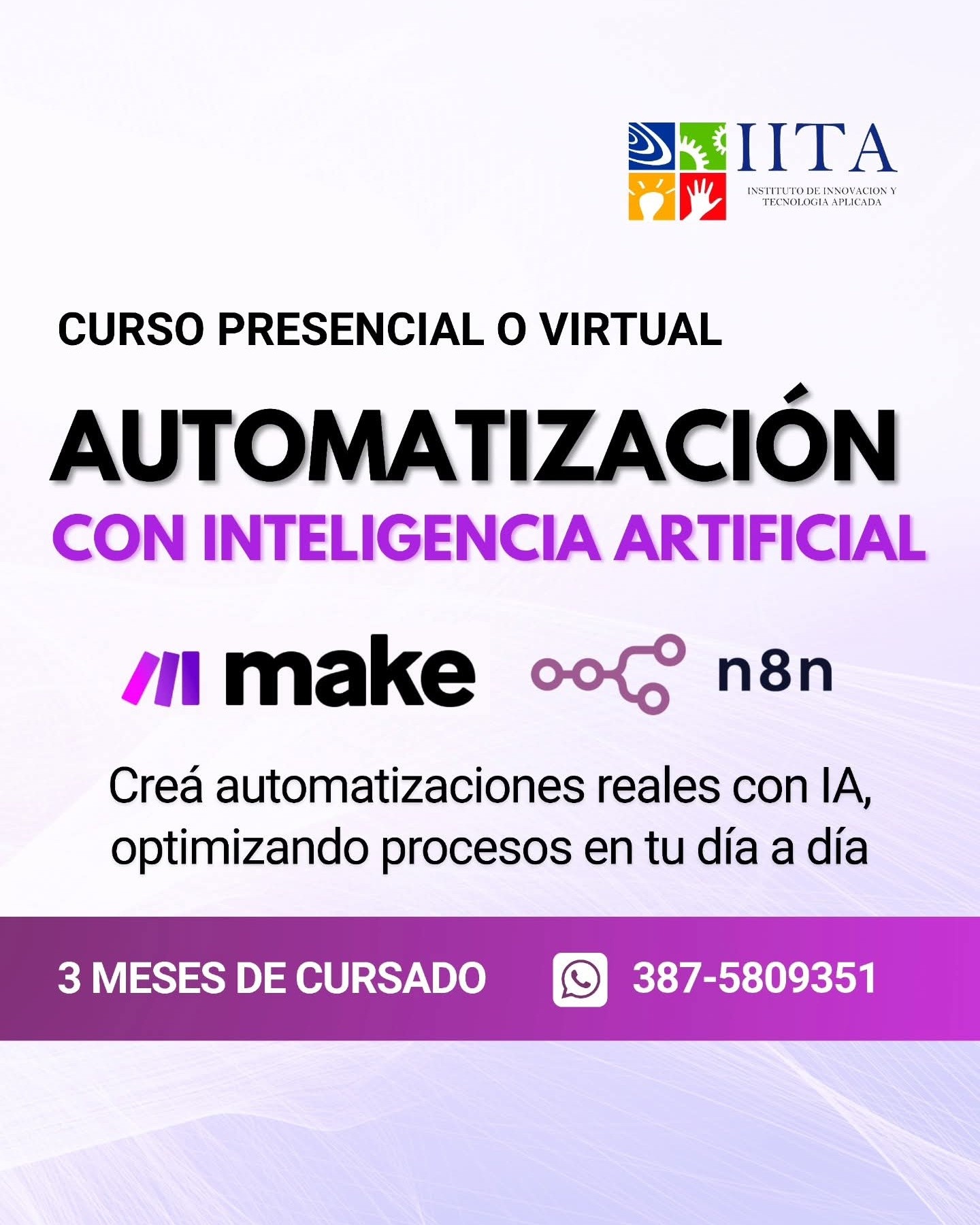 IITA Salta / Instituto de Innovación y Tecnología Aplicada Facebook ad